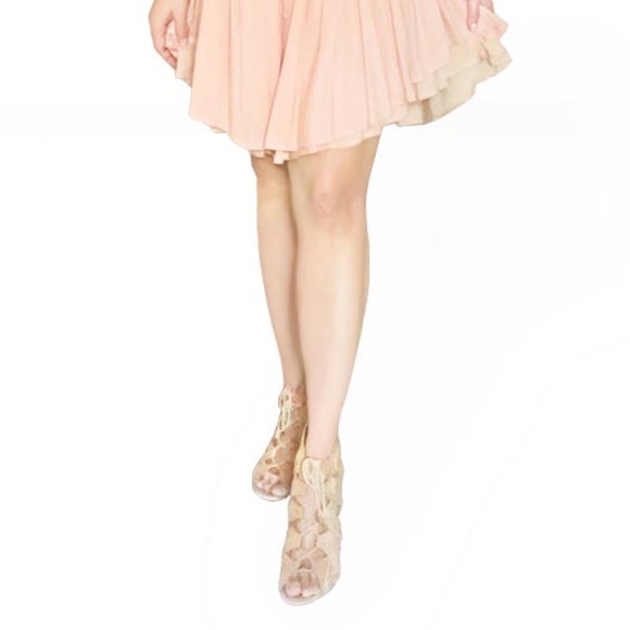 JOIE Dean Caged Gladiator Suede Snakeskin Sandals - Picture 16 of 16